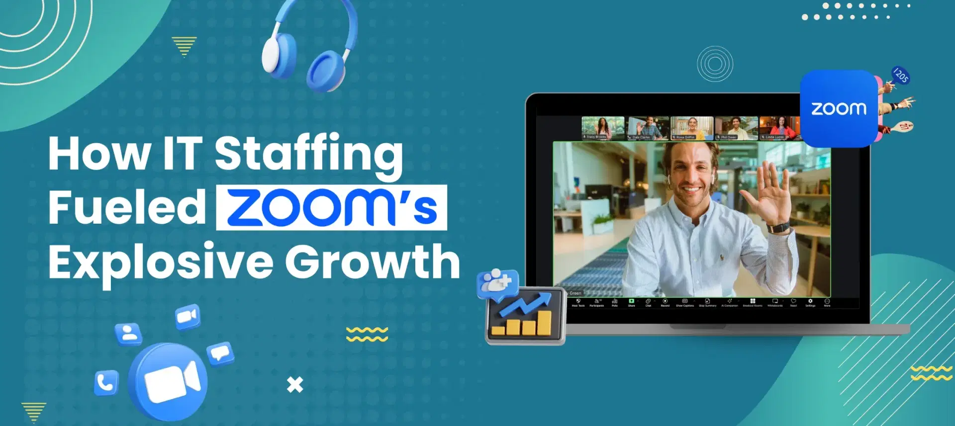 From Startups to Unicorns: How IT Staffing Fueled Zoom’s Explosive Growth